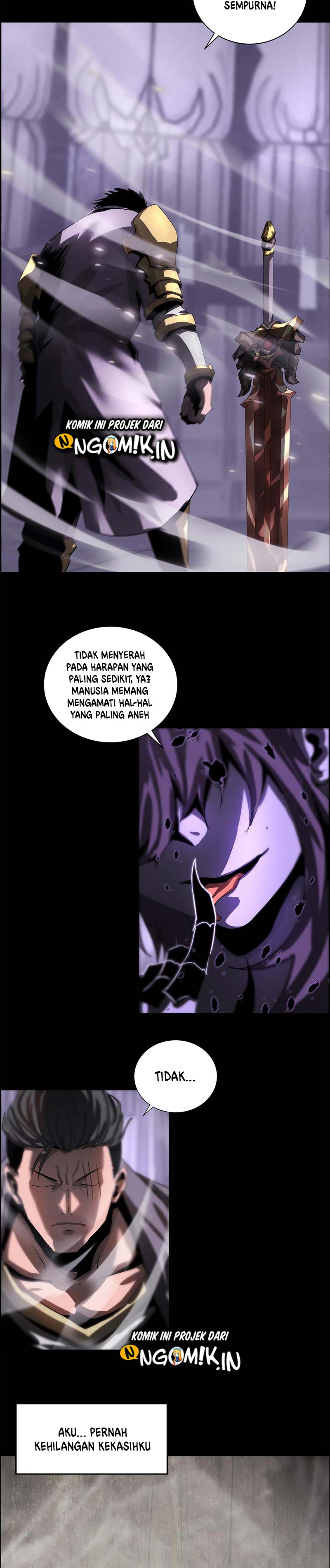 The Blade of Evolution – Walking Alone in the Dungeon Chapter 43 Bahasa Indonesia